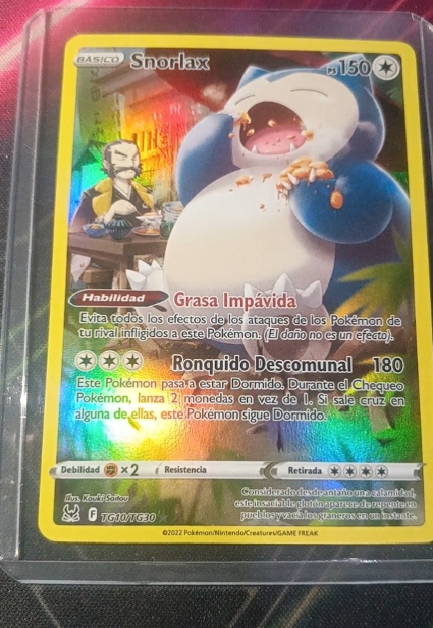 Snorlax full art #TG10 Pokemon Lost Origin