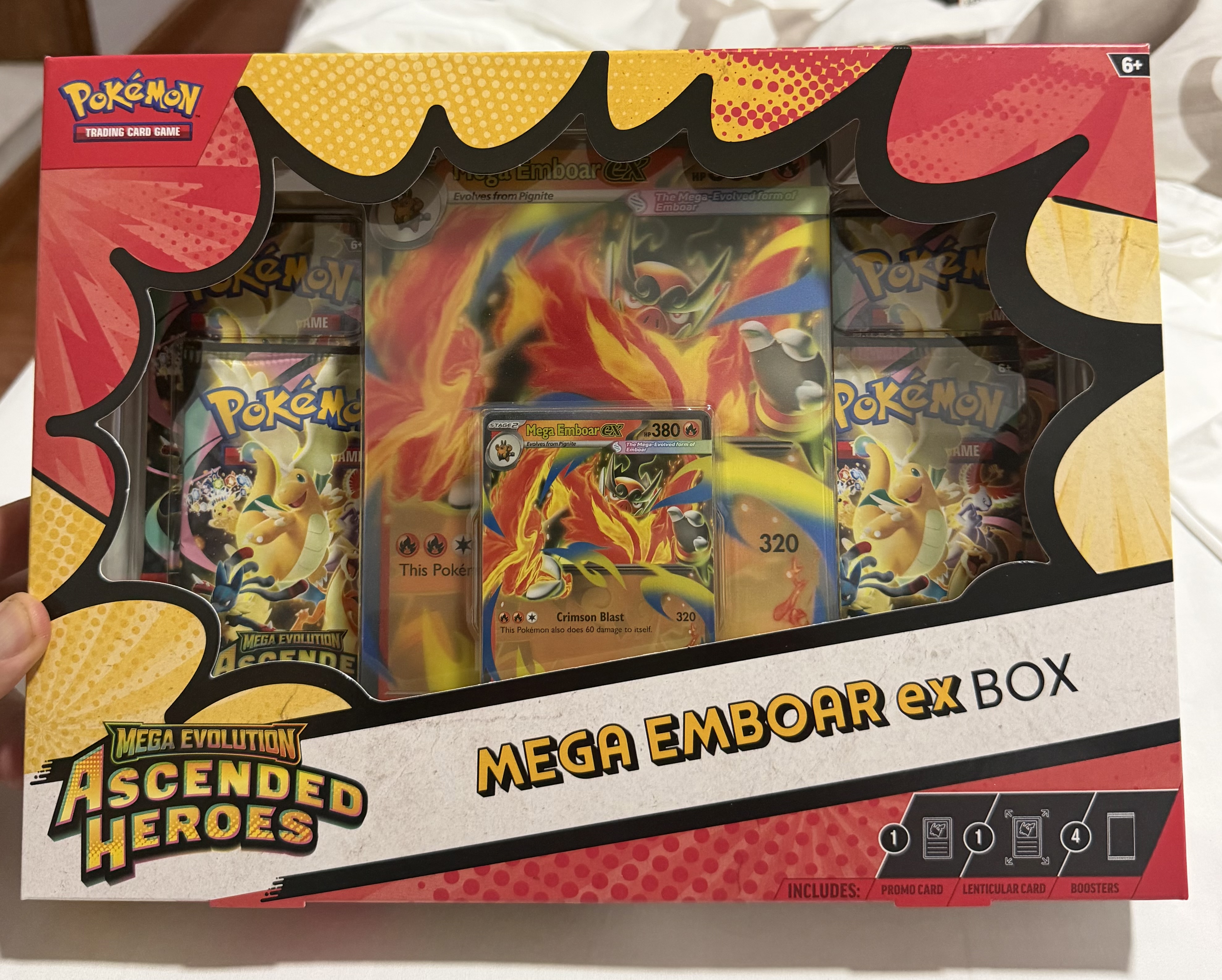 Mega Emboar Ex Box